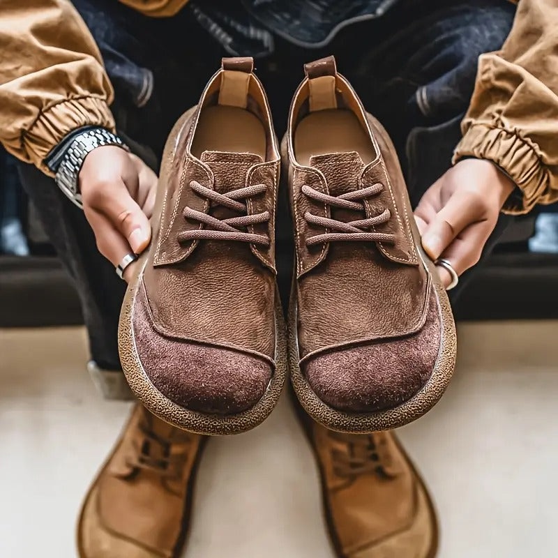 Męskie ortopedyczne buty komfortowe