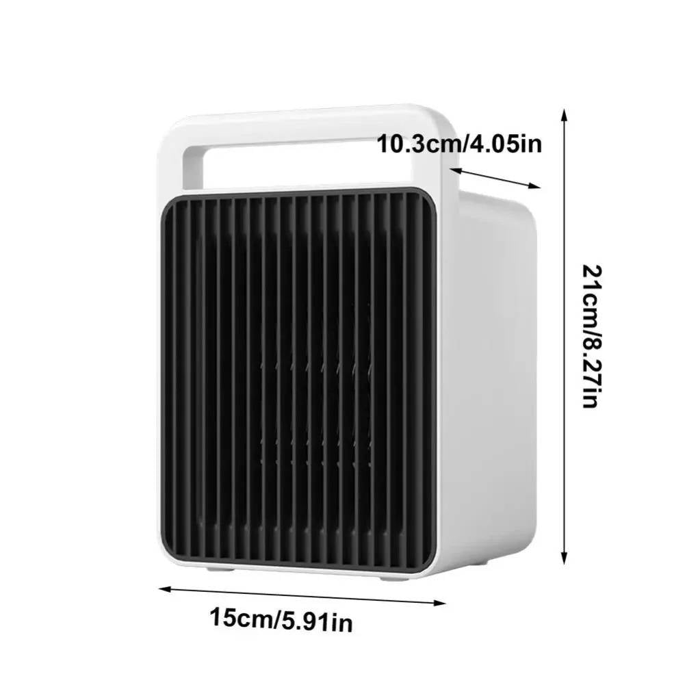 Mały grzejnik 600 W, ciepło w 3 sekundy, z uchwytem