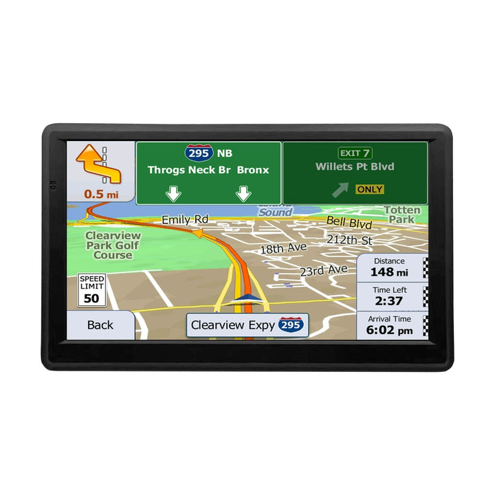 System nawigacji GPS do samochodu i ciężarówki 7" z ruchem drogowym w czasie rzeczywistym