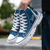 Casual Streetwear Męskie Chunky Canvas High Tops
