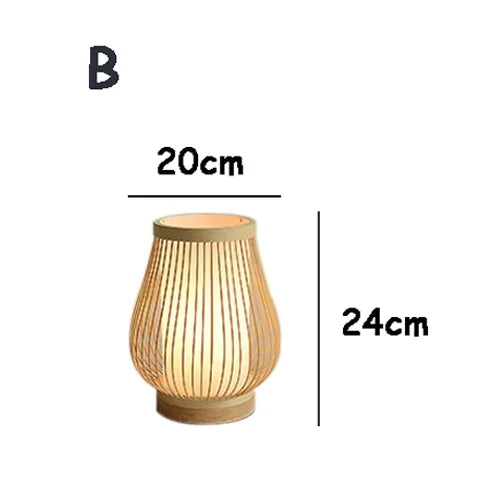 Lampa stołowa w stylu japońskim – KiraLamp