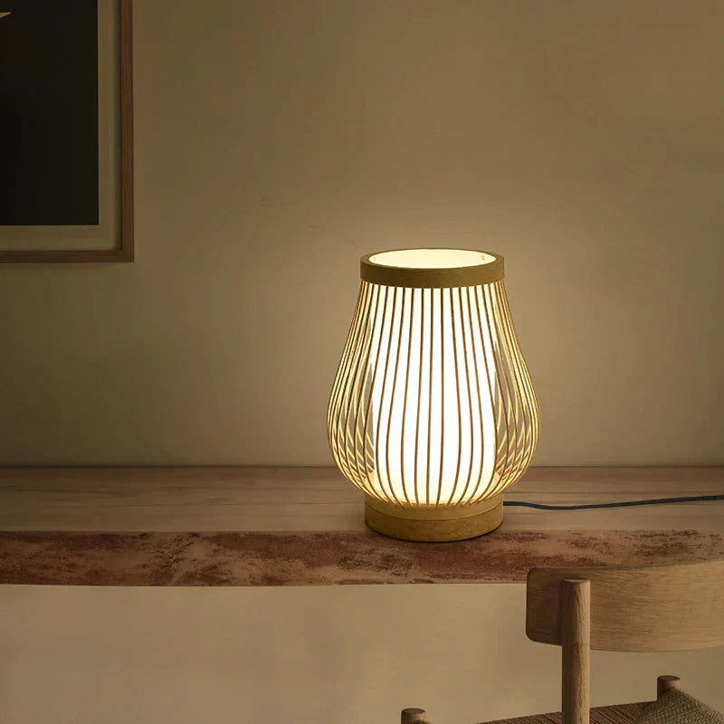 Lampa stołowa w stylu japońskim – KiraLamp