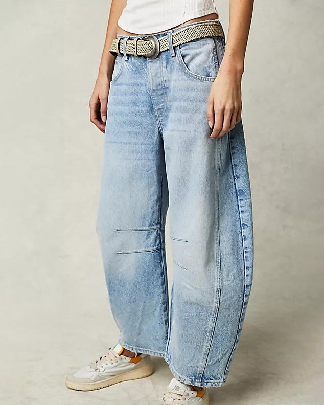 Damskie jeansy o kroju barrel – Maribel edycja jesienna