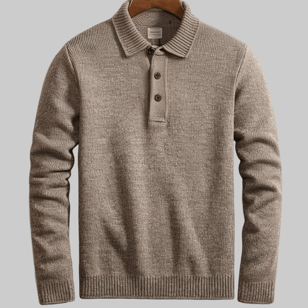 Męski sweter polo