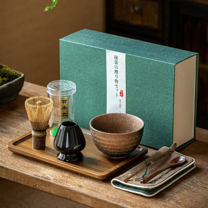 Zen Matcha Tradycyjny zestaw upominkowy Matcha