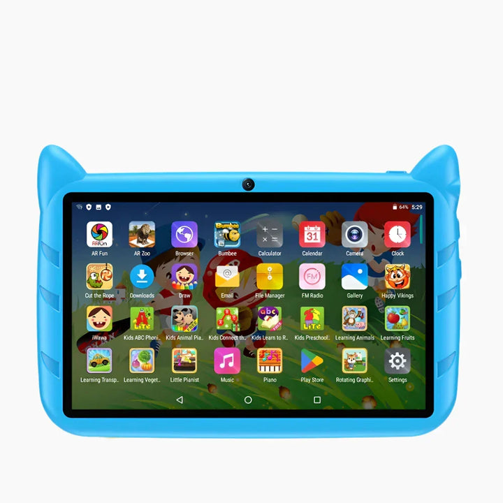 Tablet dla dzieci 7 cali - System operacyjny Android 9.0, bateria 4000 mAh, 2+16 GB RAM