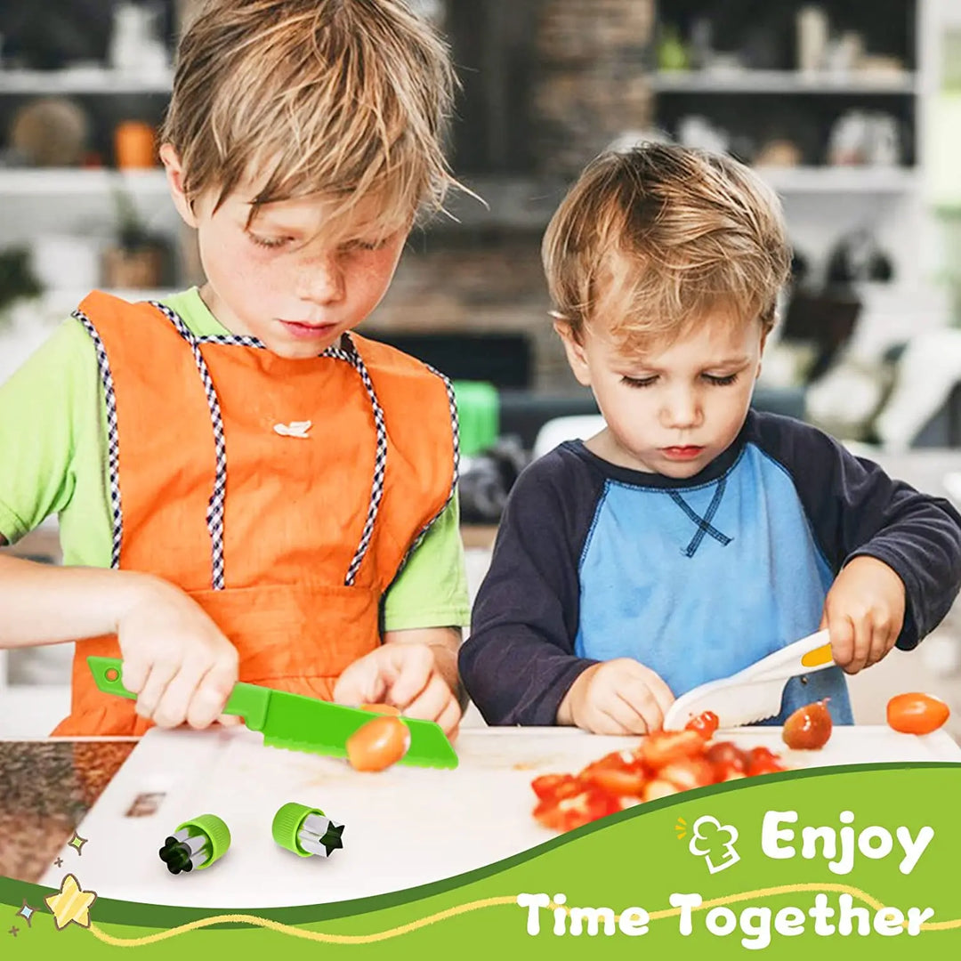 Zestaw Junior Chef - bezpieczny zestaw kuchenny dla dzieci | bezpieczne krojenie