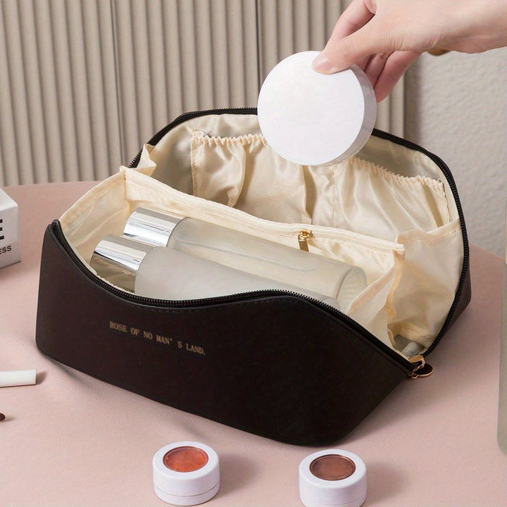 Organizer na kosmetyki z zamkiem – luksusowa kosmetyczka podróżna
