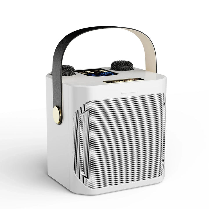 Potężna, przenośna kolumna karaoke Bluetooth - dźwięk surround 360°