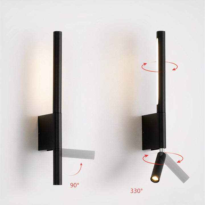 Regulowana lampa do czytania FlexiRead – funkcjonalne światło na ścianie