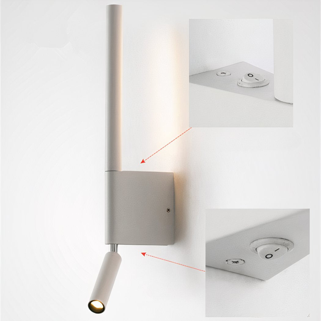 Regulowana lampa do czytania FlexiRead – funkcjonalne światło na ścianie