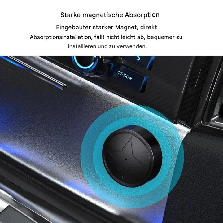 Kompaktowy magnetyczny lokalizator GPS – śledzenie w czasie rzeczywistym pojazdów, zwierząt domowych i cennych przedmiotów – ładowany przez USB