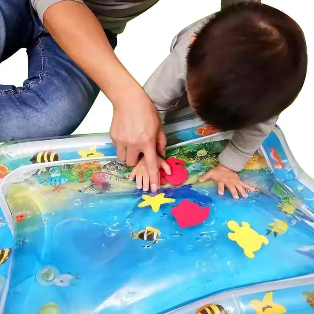 AquaDream Mata wodna | Miękka dmuchana mata dla niemowląt i dzieci