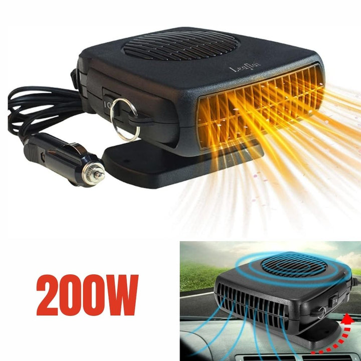 Ceramiczna nagrzewnica samochodowa 12V 150/300W z termostatem