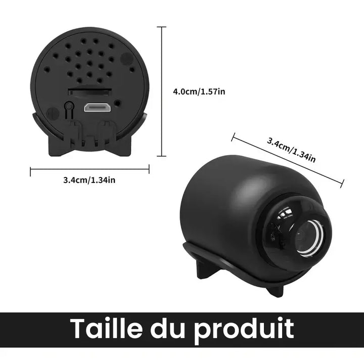 Bezprzewodowa mini kamera szpiegowska – bezpieczny monitoring HD