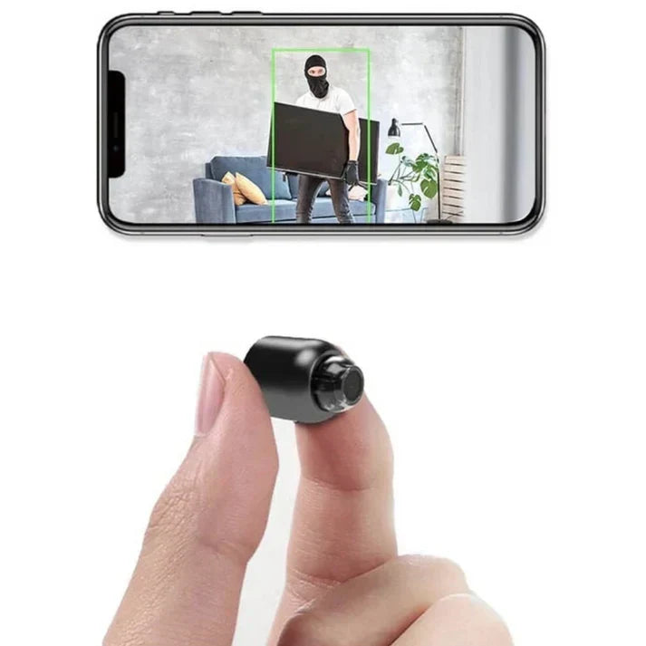 Bezprzewodowa mini kamera szpiegowska – bezpieczny monitoring HD
