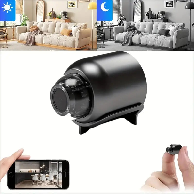 Bezprzewodowa mini kamera szpiegowska – bezpieczny monitoring HD