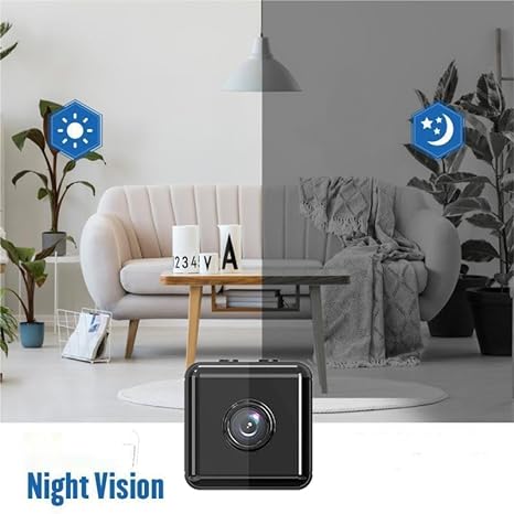 Mini Kamera Bezpieczeństwa WiFi Bezprzewodowa 1080P - Sterowanie przez Aplikację, Wewnątrz/na Zewnątrz
