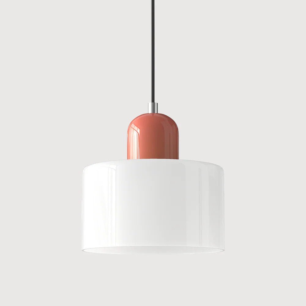 Nowoczesna lampa wisząca ze szkła