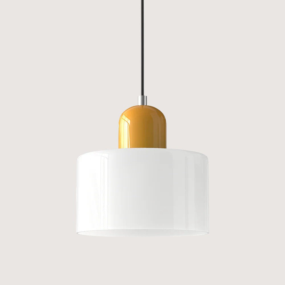 Nowoczesna lampa wisząca ze szkła