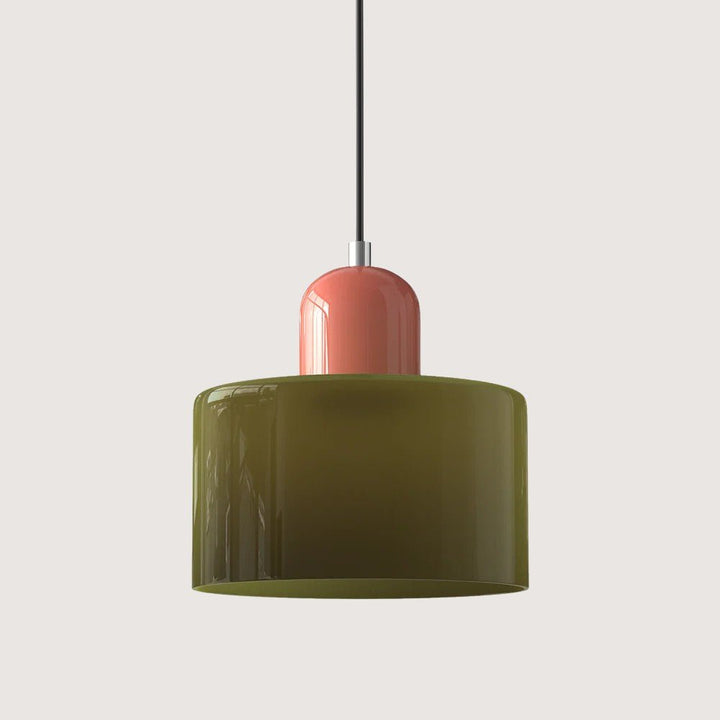 Nowoczesna lampa wisząca ze szkła