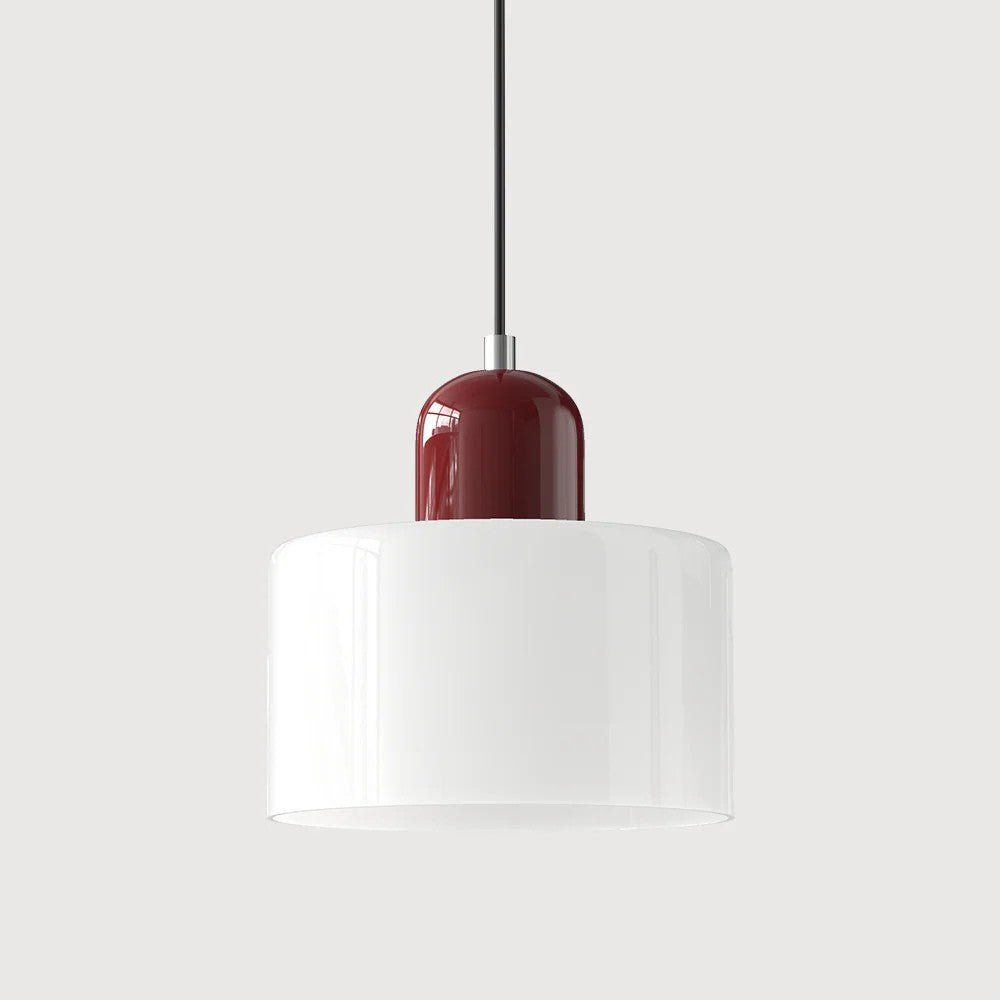 Nowoczesna lampa wisząca ze szkła