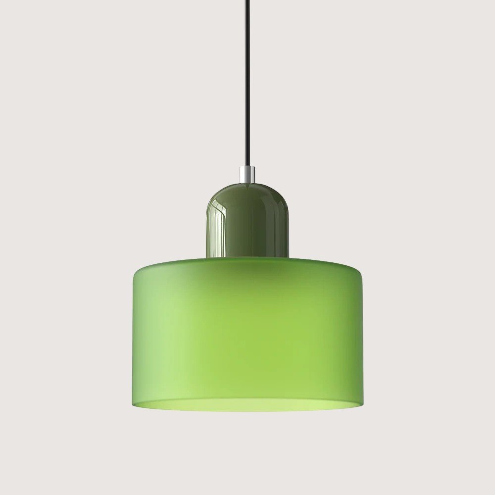 Nowoczesna lampa wisząca ze szkła
