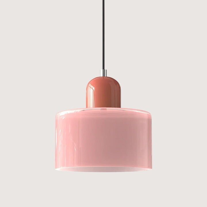 Nowoczesna lampa wisząca ze szkła