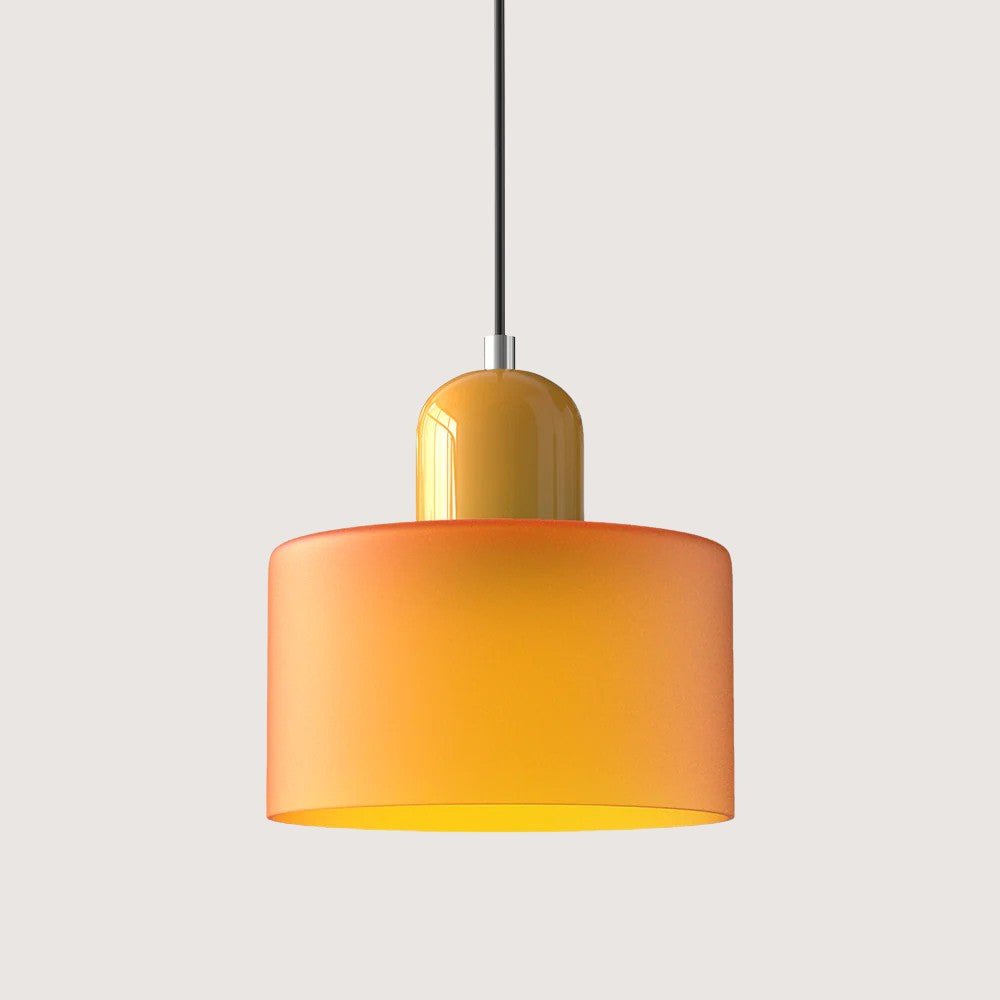 Nowoczesna lampa wisząca ze szkła