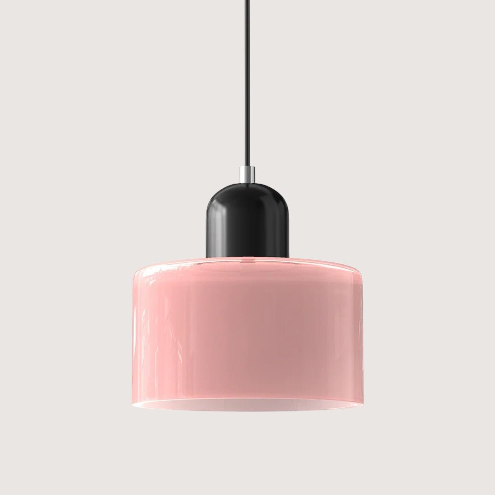 Nowoczesna lampa wisząca ze szkła