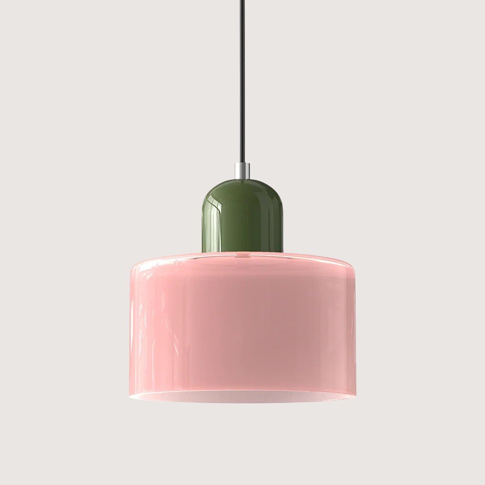 Nowoczesna lampa wisząca ze szkła