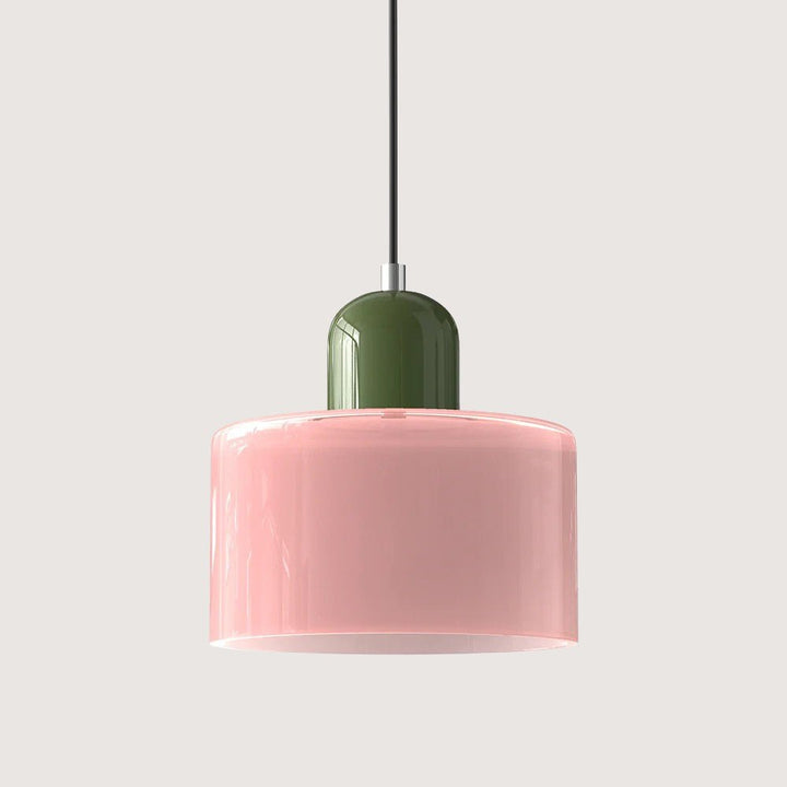 Nowoczesna lampa wisząca ze szkła