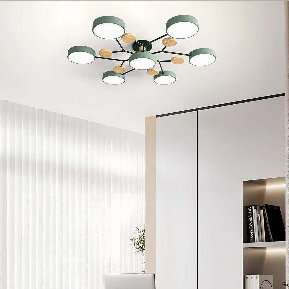 Nowoczesny żyrandol LED do salonu