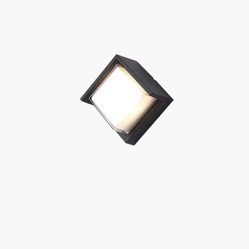Lampa ścienna zewnętrzna z czujnikiem ruchu – nowoczesny design