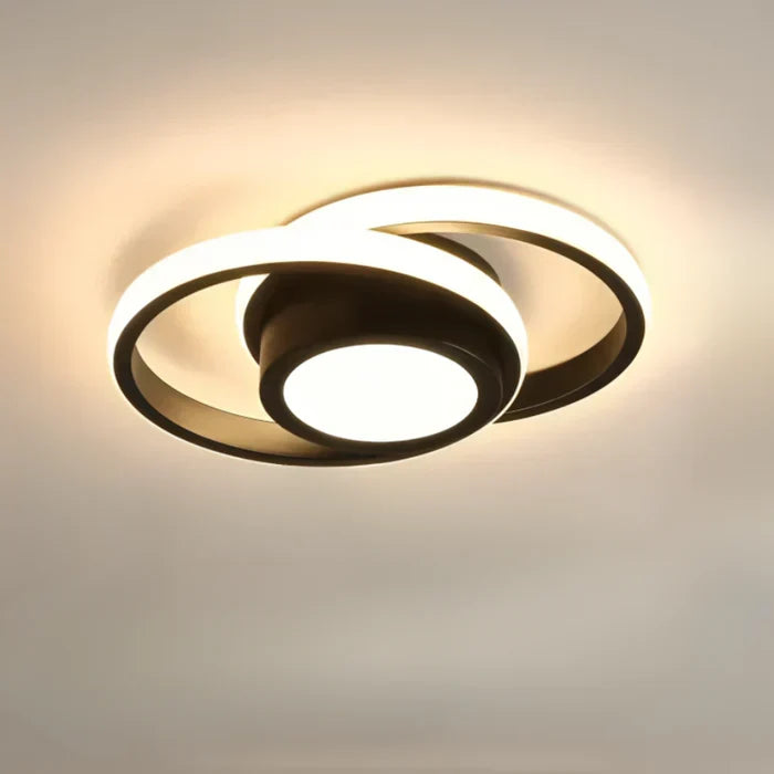 Nowoczesna lampa sufitowa LED - energooszczędny design | 24 cm