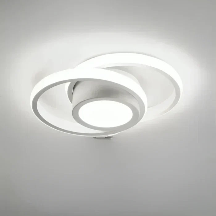 Nowoczesna lampa sufitowa LED - energooszczędny design | 24 cm