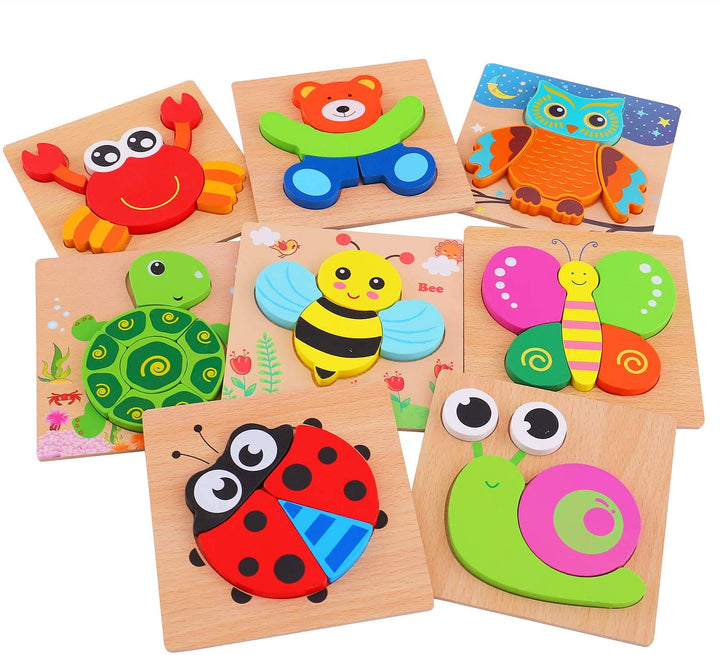 Puzzle Montessori z Drewna – ColourJoy (Kup 1, odbierz 1 gratis)