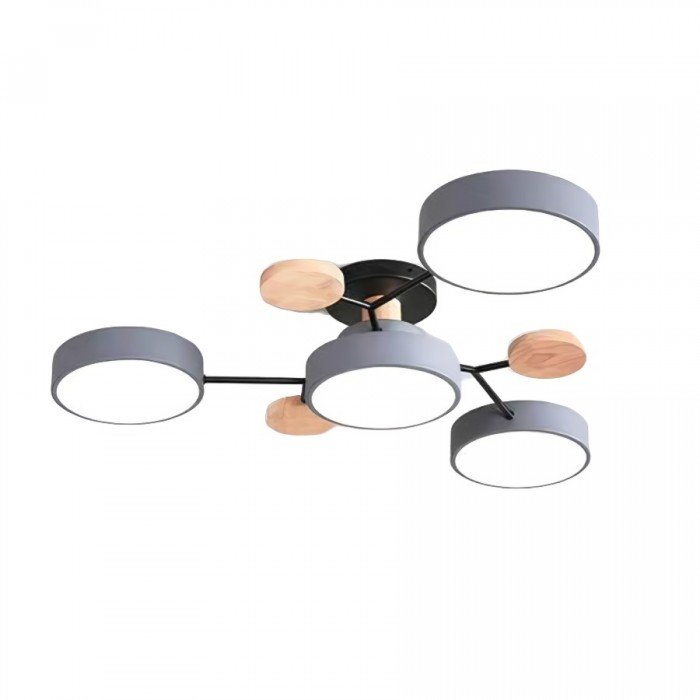 NordicGlow | Rozgałęziona skandynawska lampa sufitowa LED
