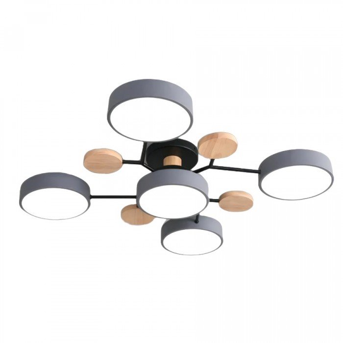 NordicGlow | Rozgałęziona skandynawska lampa sufitowa LED