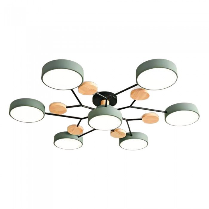 NordicGlow | Rozgałęziona skandynawska lampa sufitowa LED