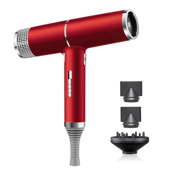 Hairvolt profesjonalna, ultralekka suszarka do włosów | Silnik wysokoobrotowy 110 000 obr./min | Technologia jonowa i 3 poziomy mocy
