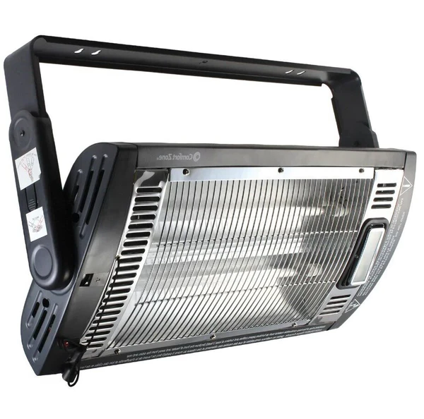Promiennik podczerwieni na taras 1500 W do montażu na ścianie