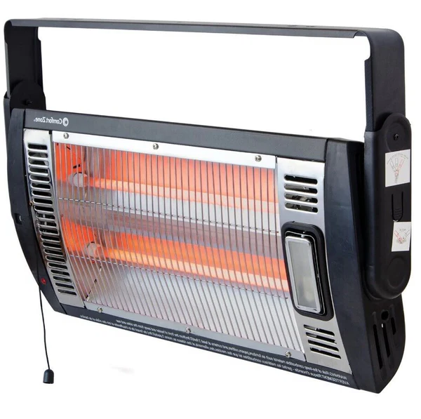 Promiennik podczerwieni na taras 1500 W do montażu na ścianie