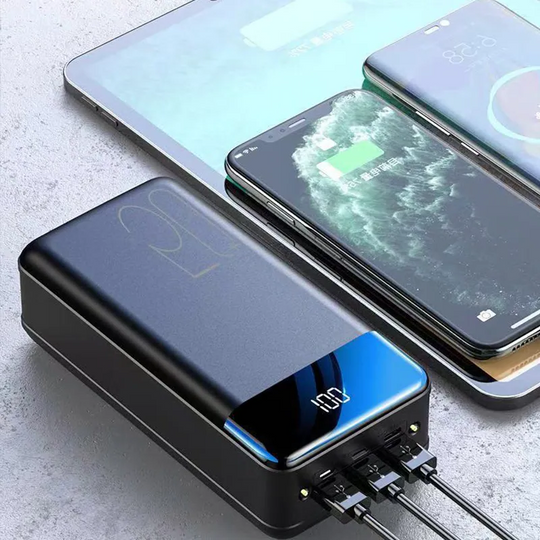 Voltaro Powerbank 50 000 mAh | Ultra-Szybkie Ładowanie | Do Laptopa, Tabletu i Smartfona | Kompaktowy i Niezwykle Wydajny