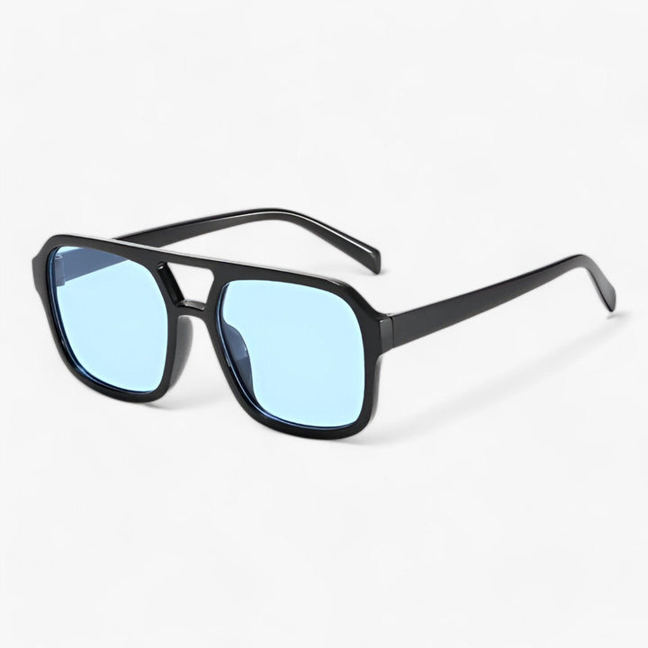 Vintage'owe Okulary Przeciwsłoneczne Oversize z Kwadratową Oprawką – Spectra