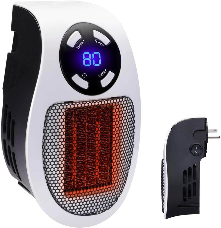 Przenośny grzejnik 500 W z termostatem 15–32 °C
