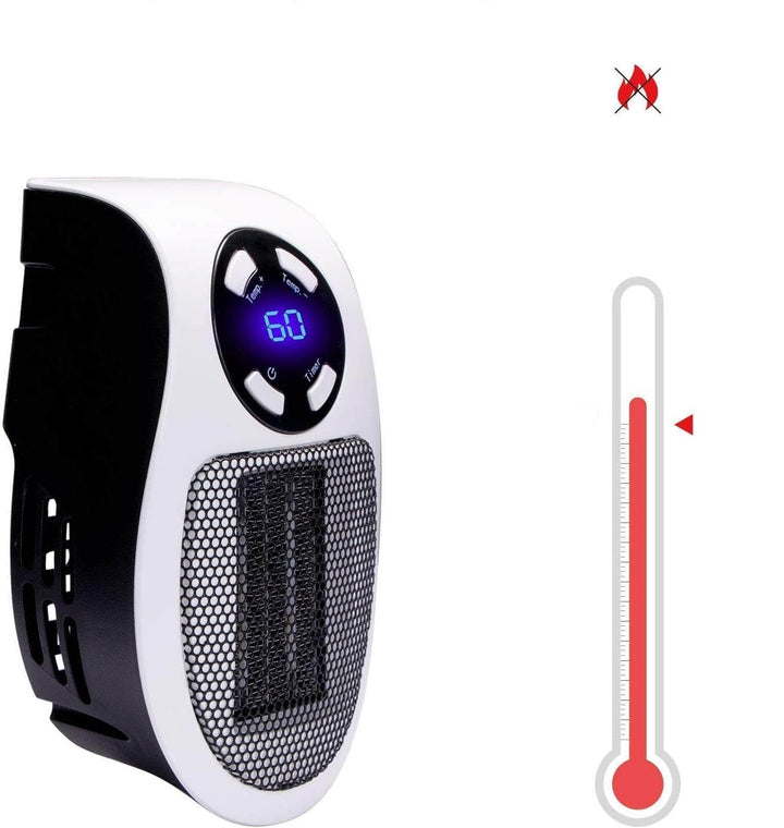 Przenośny grzejnik 500 W z termostatem 15–32 °C