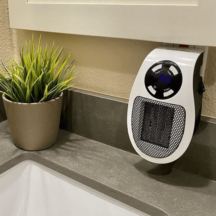 Przenośny grzejnik 500 W z termostatem 15–32 °C