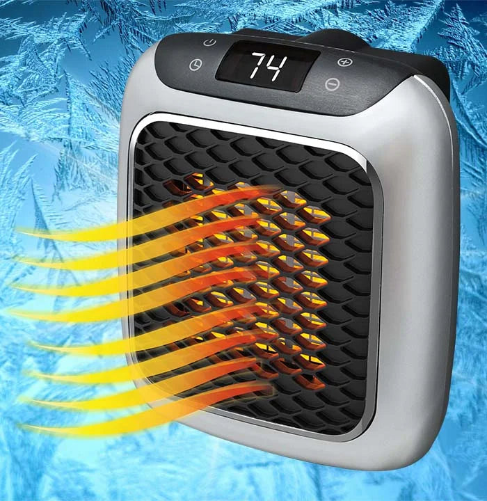 Przenośny termowentylator 800 W z timerem