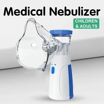 Przenośny inhalator mesh dla dorosłych i dzieci – cichy inhalator ładowany przez USB